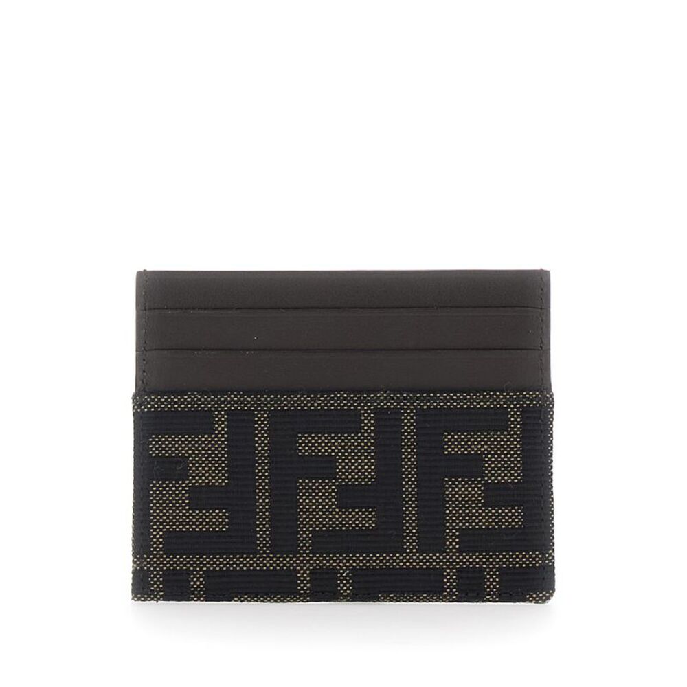 Fendi Men Ff Canvas + Pelle